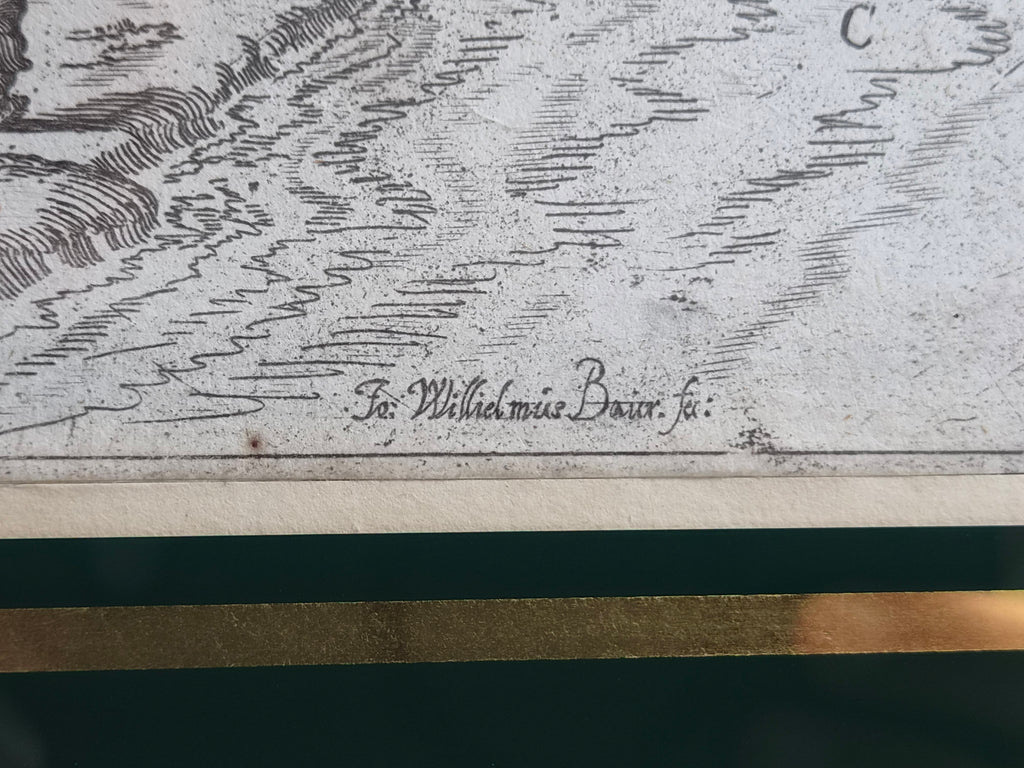 Zeventiende-eeuwse Gravure: Slag op de Mookerheide (1574) – Johann Wilhelm Baur