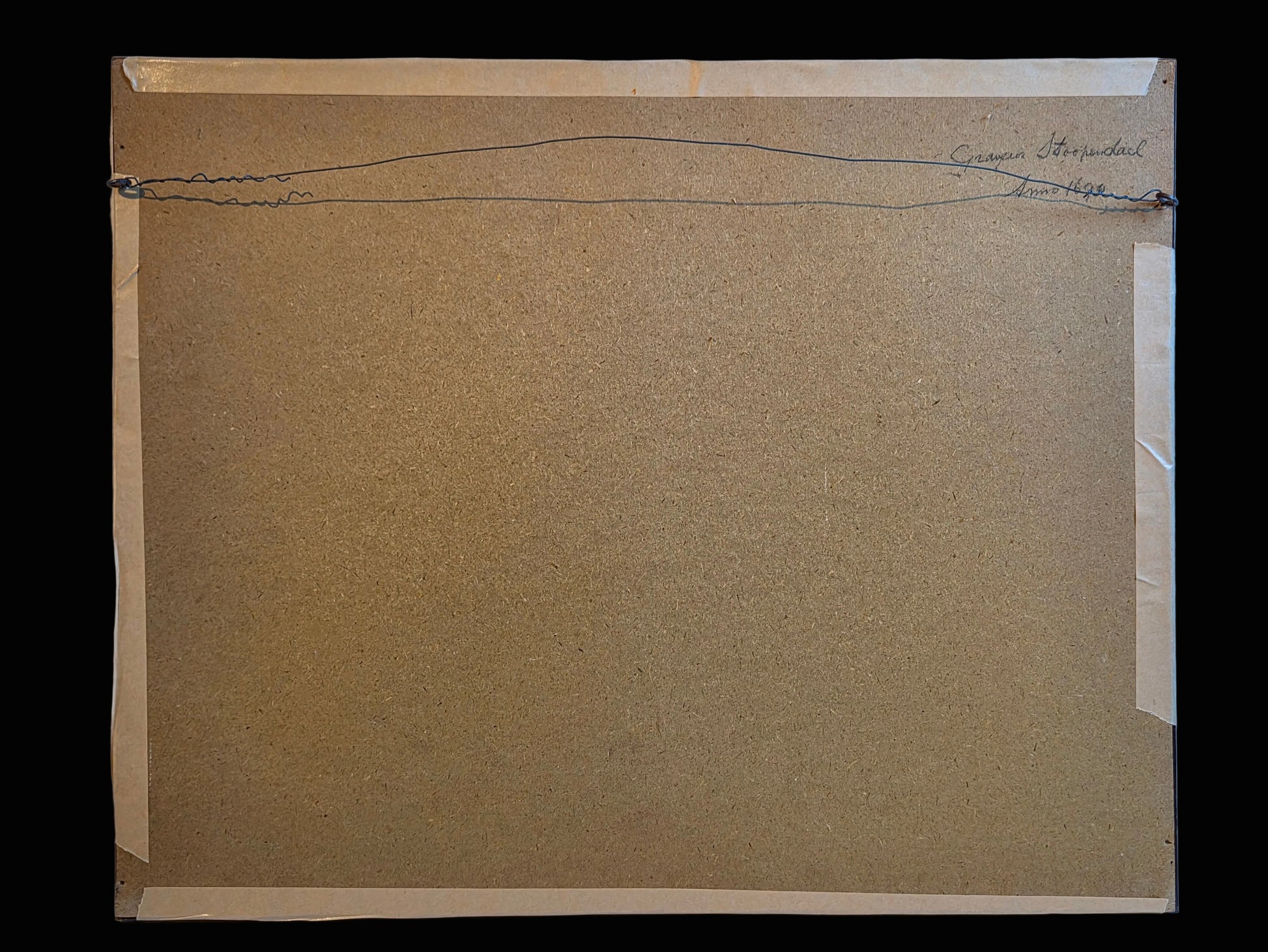 Antieke Handgekleurde Gravure ‘De Stad Algiers’ – Michiel de Ruyter voor Algiers – 17e-eeuwse Zeegeschiedenis – Ingelijst