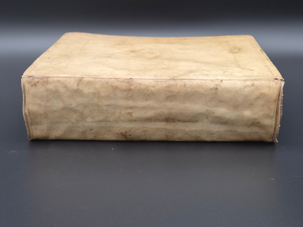 Antiek Boek 1718 - F. Halma: Heilige Feestgezangen - Luxe Blindgestempeld Perkament / Stamped Vellum Binding - ~30 Gravures - Lamsvelt & Doesburgh