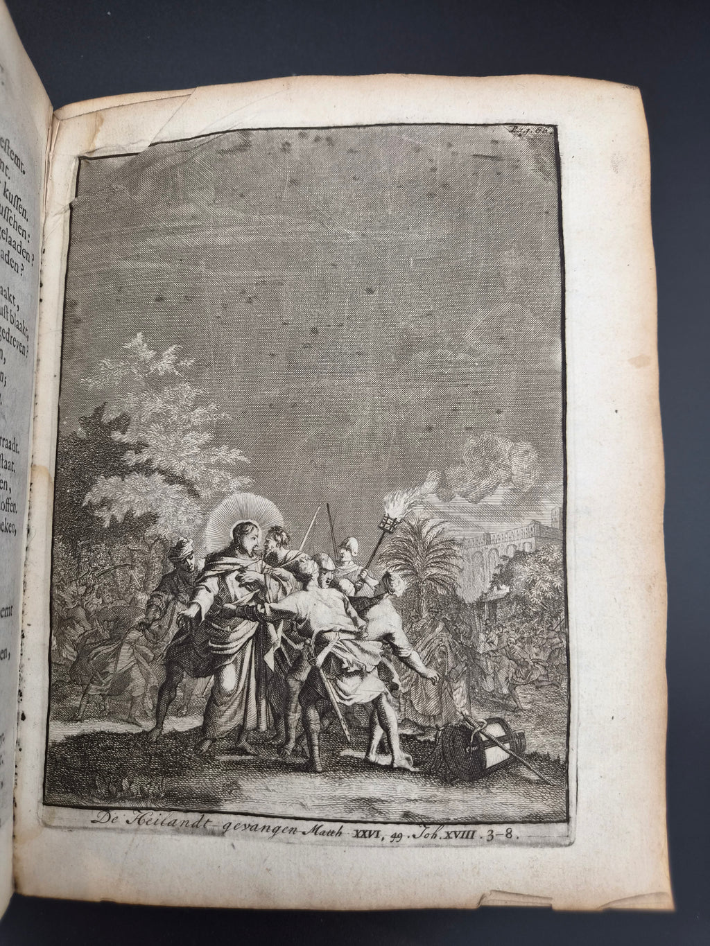 Antiek Boek 1718 - F. Halma: Heilige Feestgezangen - Luxe Blindgestempeld Perkament / Stamped Vellum Binding - ~30 Gravures - Lamsvelt & Doesburgh