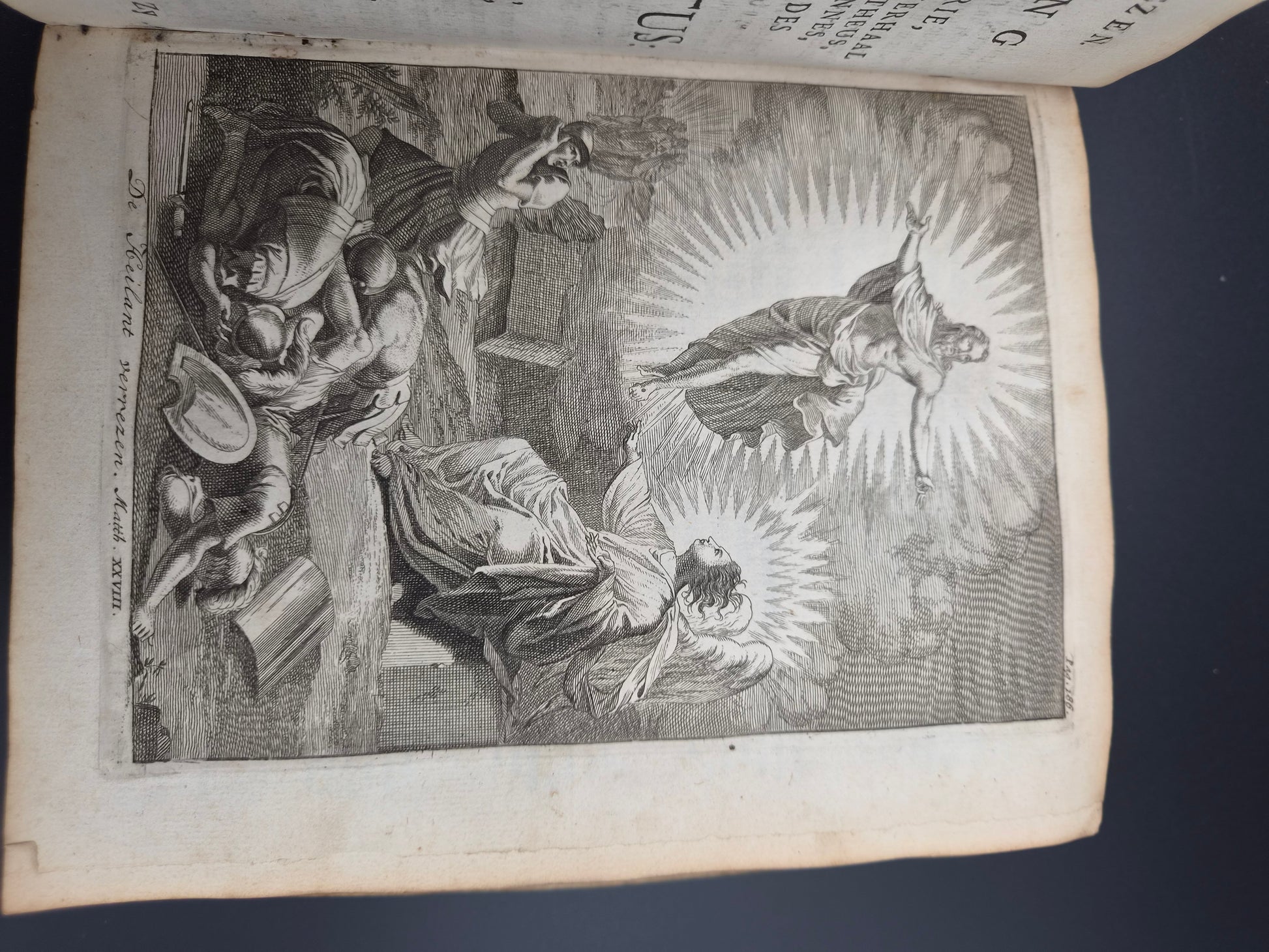 Antiek Boek 1718 - F. Halma: Heilige Feestgezangen - Luxe Blindgestempeld Perkament / Stamped Vellum Binding - ~30 Gravures - Lamsvelt & Doesburgh