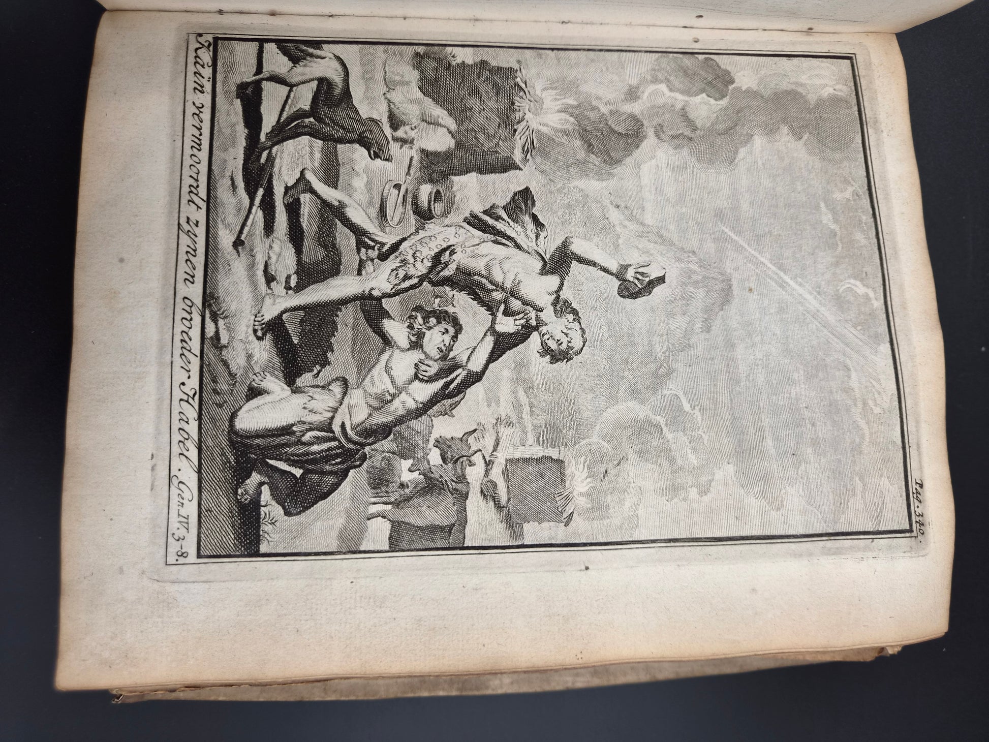 Antiek Boek 1718 - F. Halma: Heilige Feestgezangen - Luxe Blindgestempeld Perkament / Stamped Vellum Binding - ~30 Gravures - Lamsvelt & Doesburgh