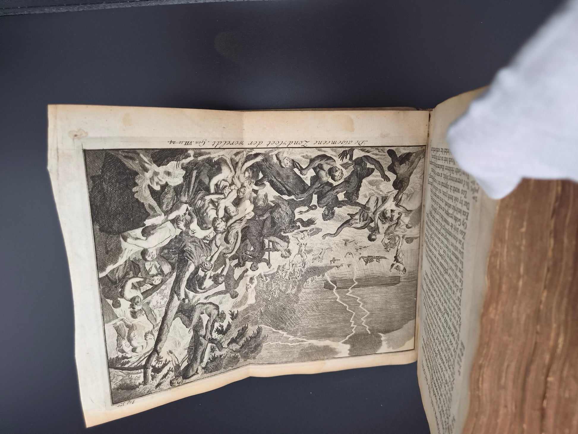 Antiek Boek 1718 - F. Halma: Heilige Feestgezangen - Luxe Blindgestempeld Perkament / Stamped Vellum Binding - ~30 Gravures - Lamsvelt & Doesburgh