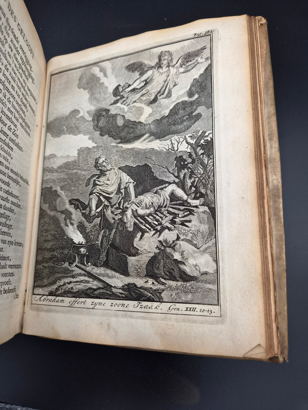 Antiek Boek 1718 - F. Halma: Heilige Feestgezangen - Luxe Blindgestempeld Perkament / Stamped Vellum Binding - ~30 Gravures - Lamsvelt & Doesburgh