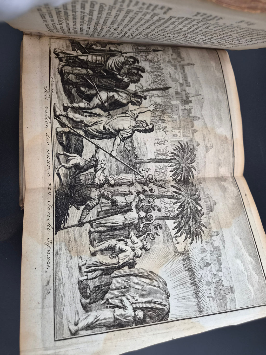 Antiek Boek 1718 - F. Halma: Heilige Feestgezangen - Luxe Blindgestempeld Perkament / Stamped Vellum Binding - ~30 Gravures - Lamsvelt & Doesburgh