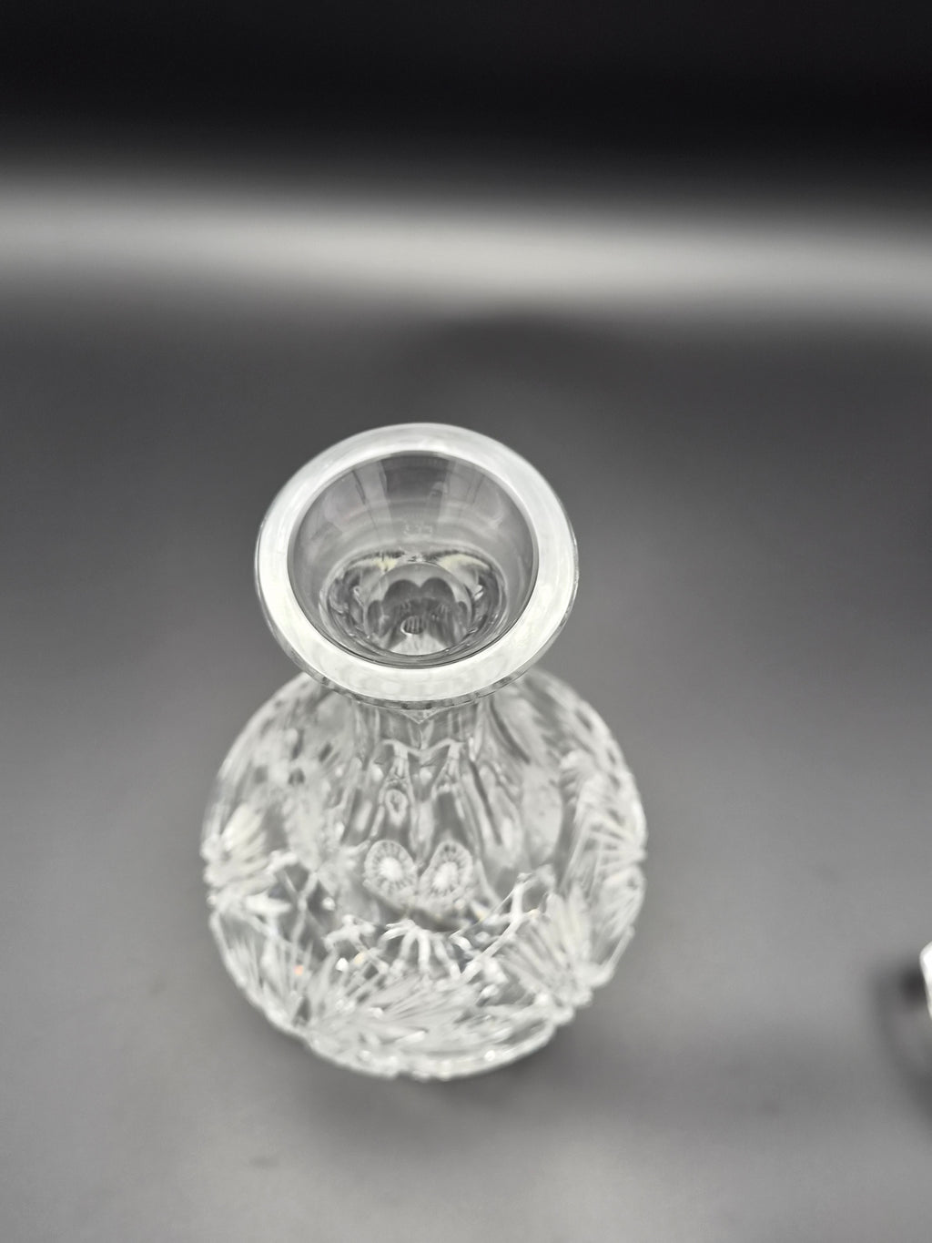 Originele Violetta Kristallen Decanteerkaraf met Stopper – Handgeslepen Loodkristal (39 cm)