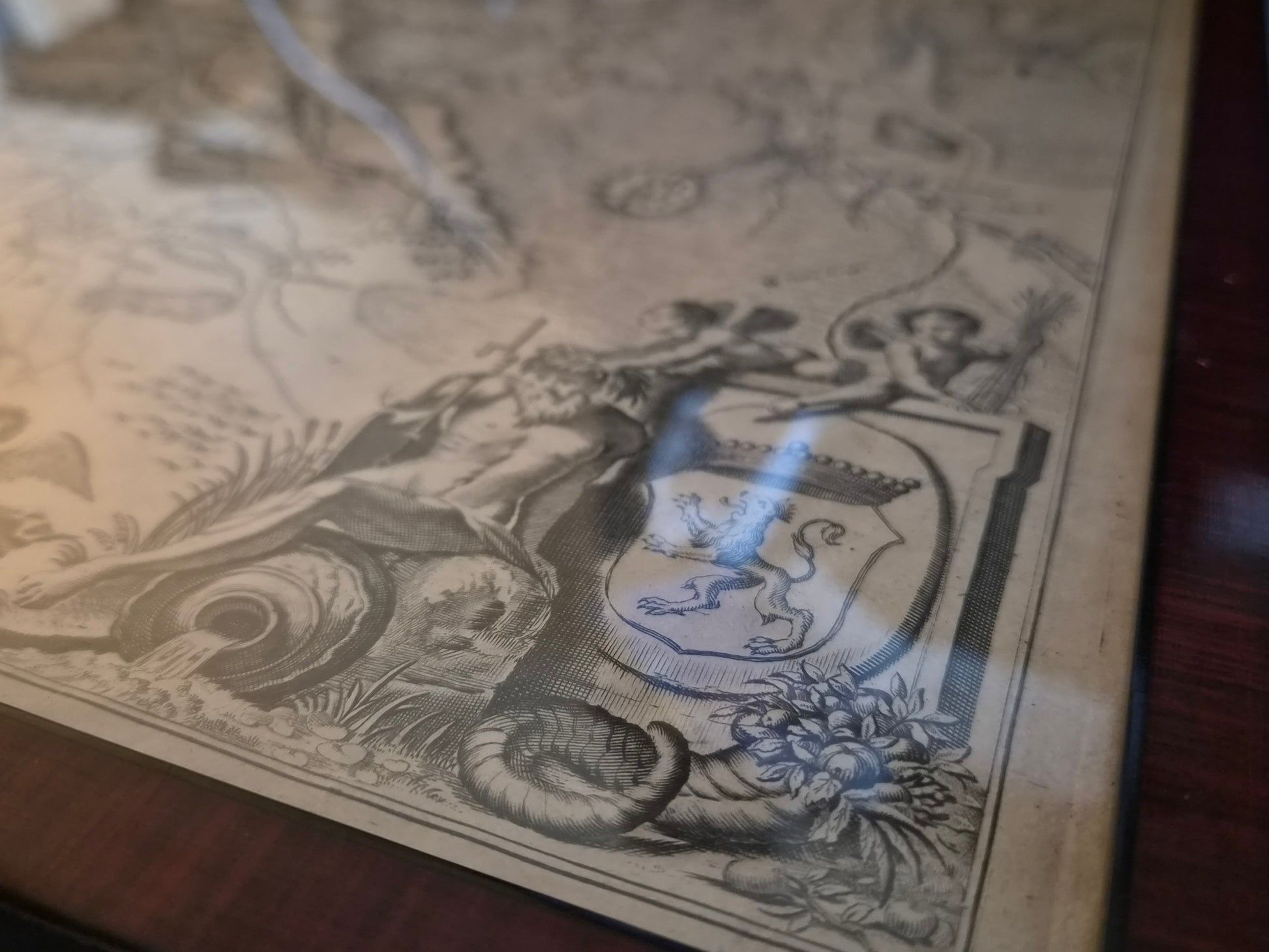 Antieke Kopergravure Graafschap Zutphen – Frederick de Wit (ca. 1680)
