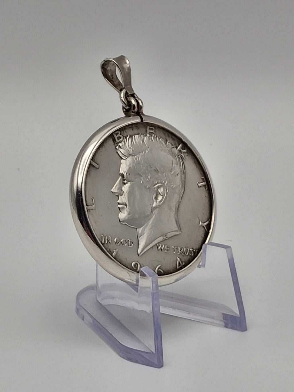 1964 Kennedy Half Dollar – Zilveren Hanger – USA