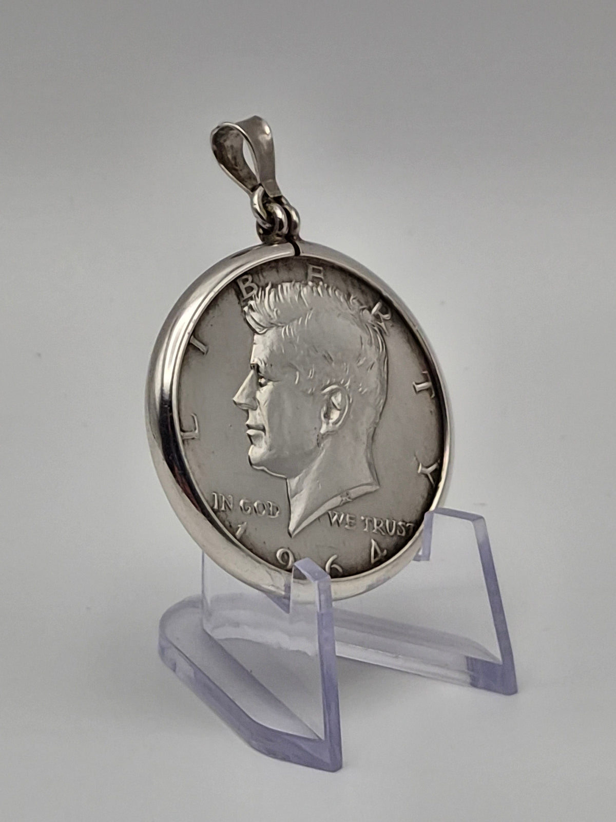 1964 Kennedy Half Dollar – Zilveren Hanger – USA