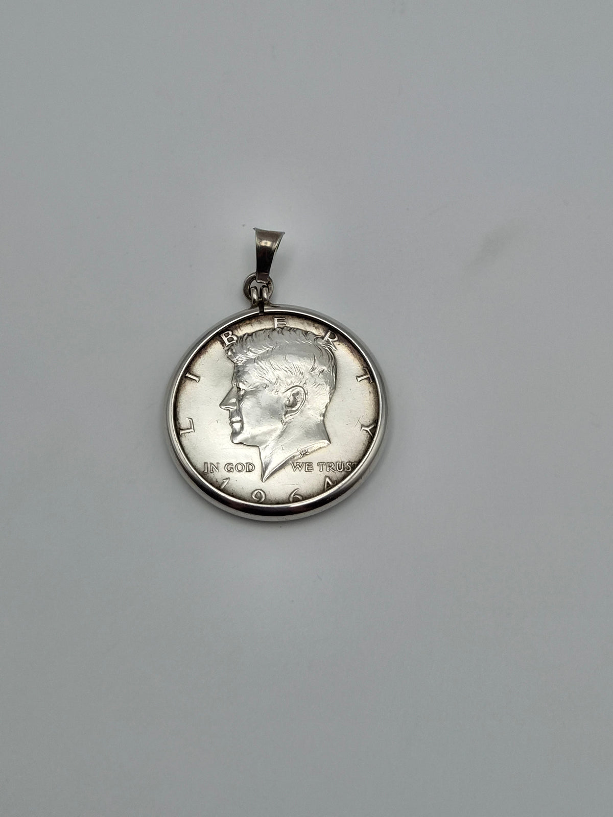 1964 Kennedy Half Dollar – Zilveren Hanger – USA