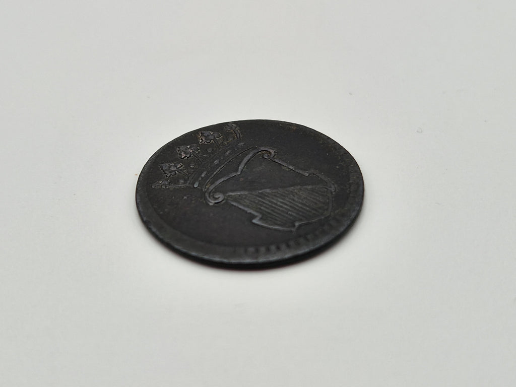 VOC Halve Duit Holland 1755 – Kleine Munt met Gekroond Hollands Wapen