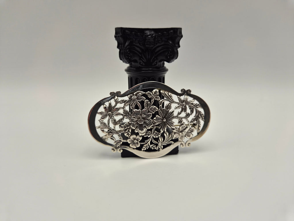 Grote Zilveren Bloemenbroche – Gebr. Niekerk Schoonhoven – 835 Zilver