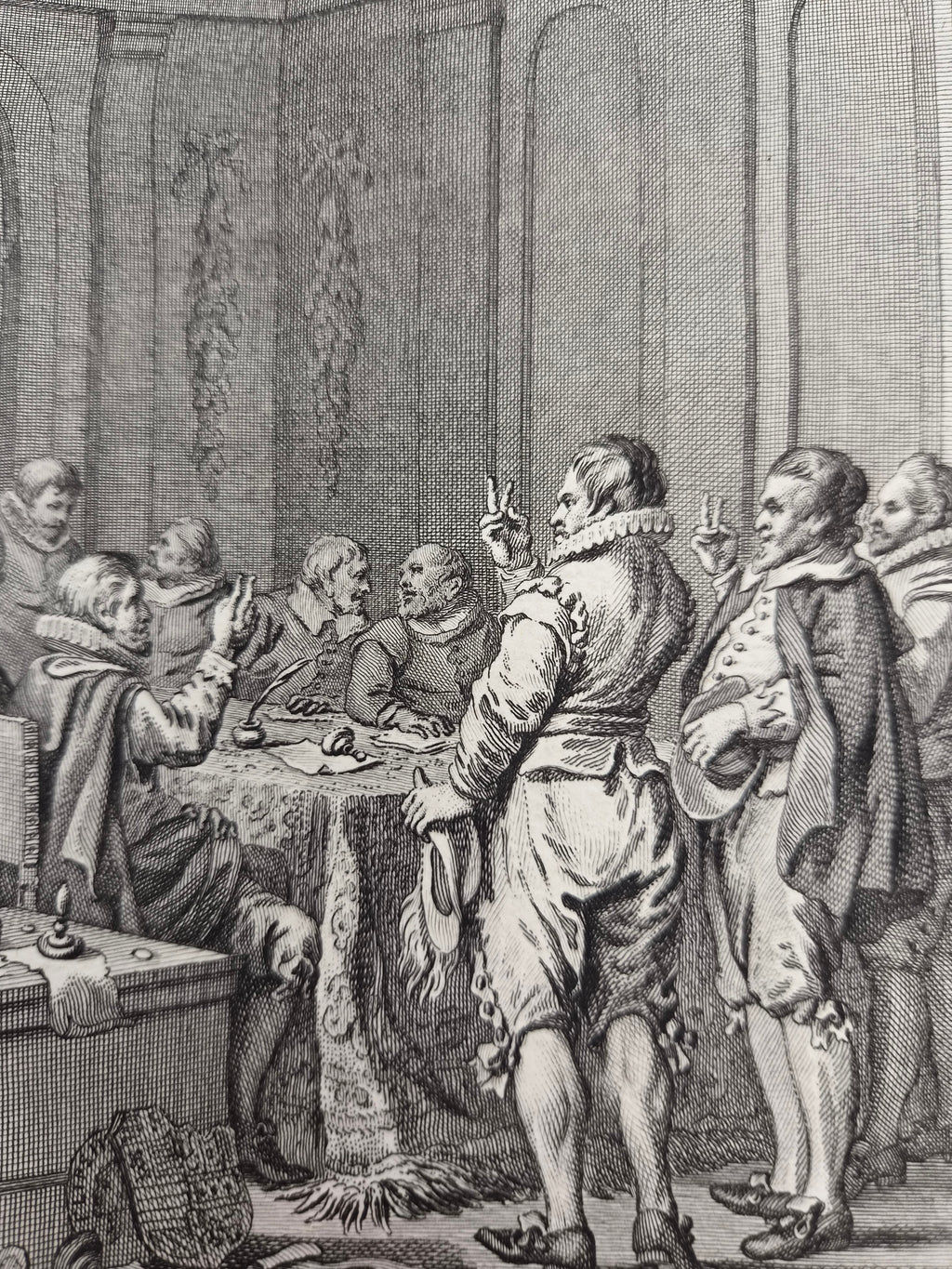 Het Afzweren van Filips II – Jacobus Buys & Reinier Vinkeles – 1786