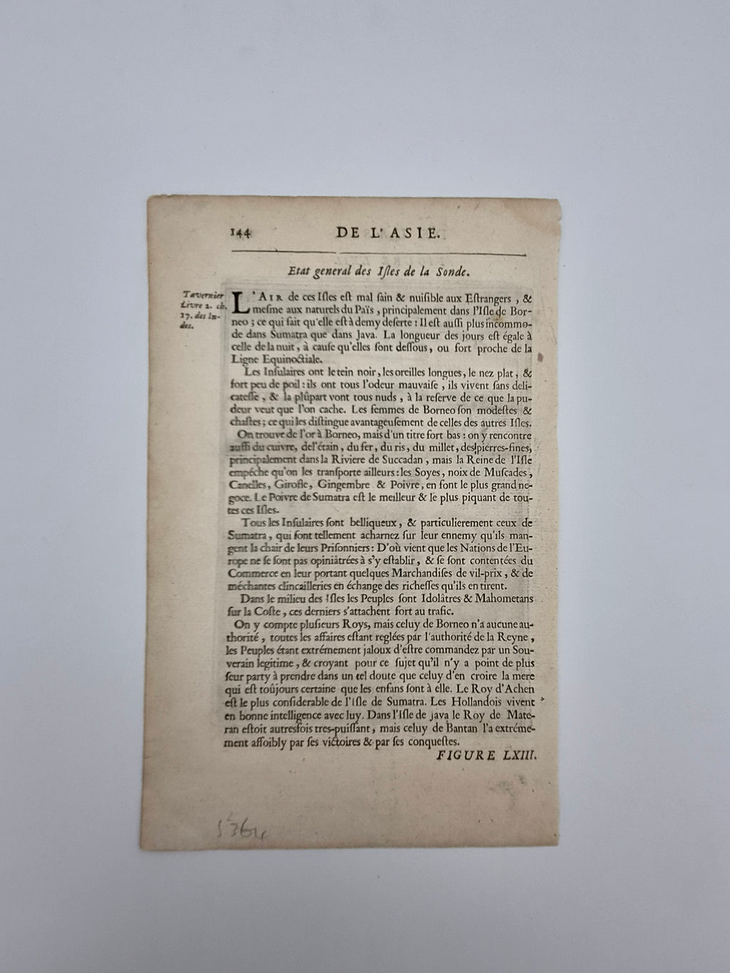 17e-eeuwse Kopergravure van Batavia - VOC – Citadelle de Batavia & Batavia – Allain Manesson Mallet