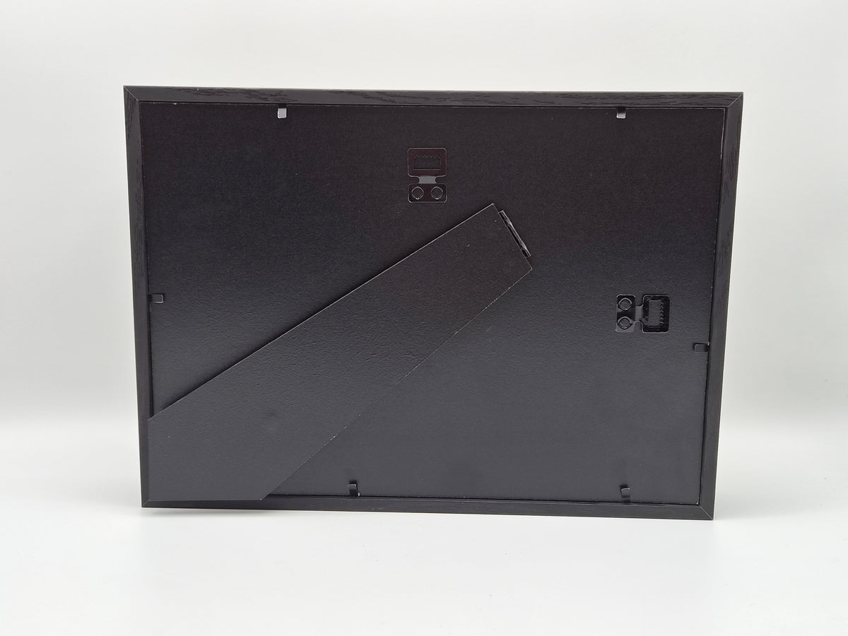A4 Wandvitrine – Zwarte Displaybox voor Antiek & Verzamelobjecten