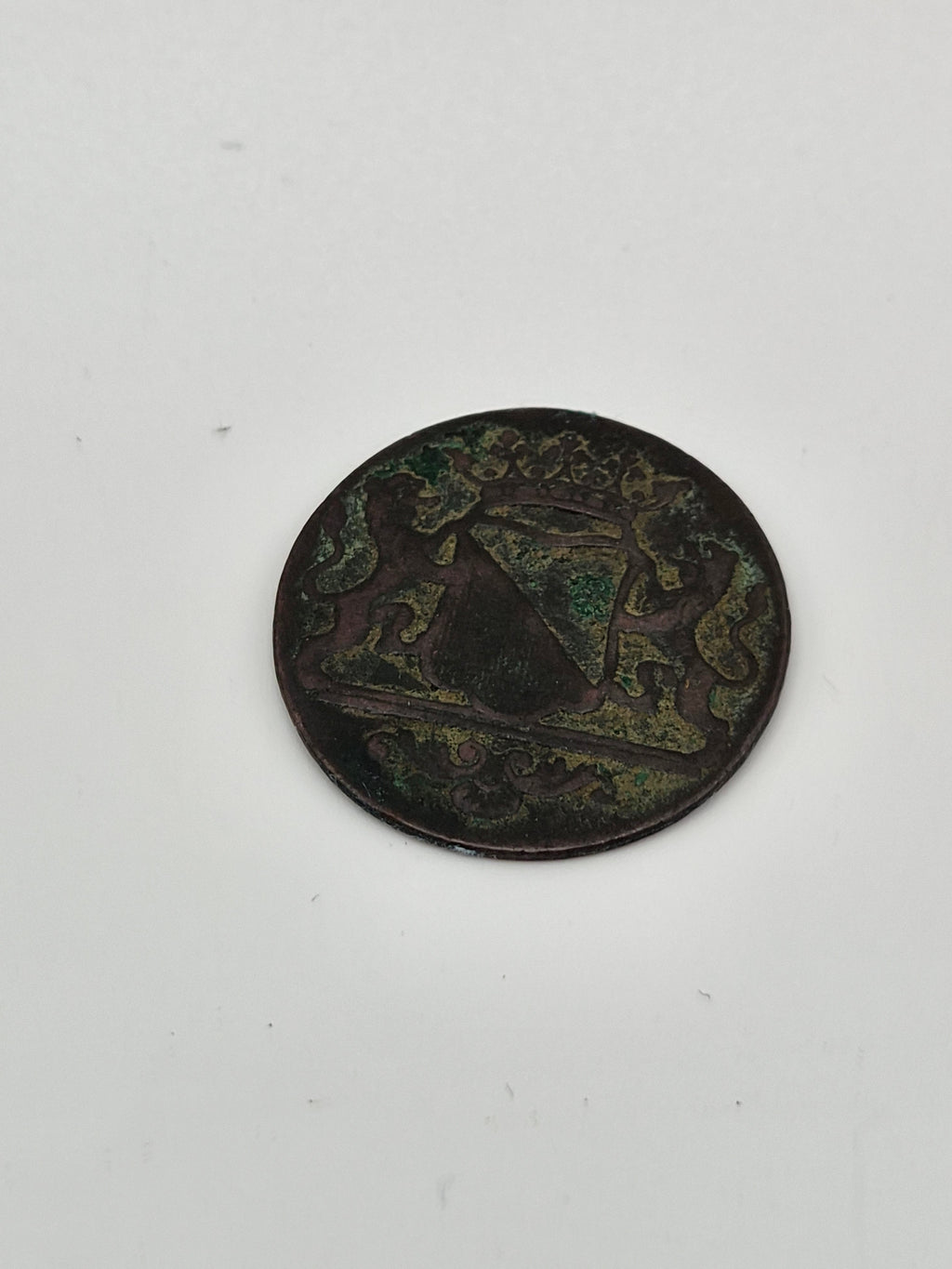 Antieke VOC Duit Utrecht 1786 – Verenigde Oost-Indische Compagnie