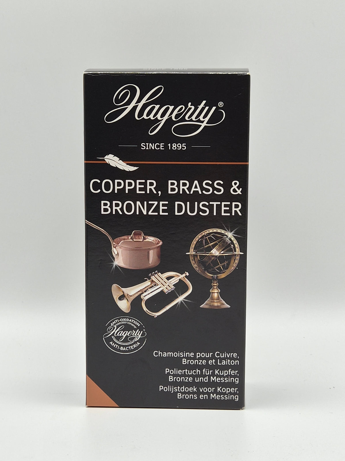 Hagerty Copper, Brass & Bronze Duster 36 × 55 cm – Poetsdoek voor Koper, Messing & Brons