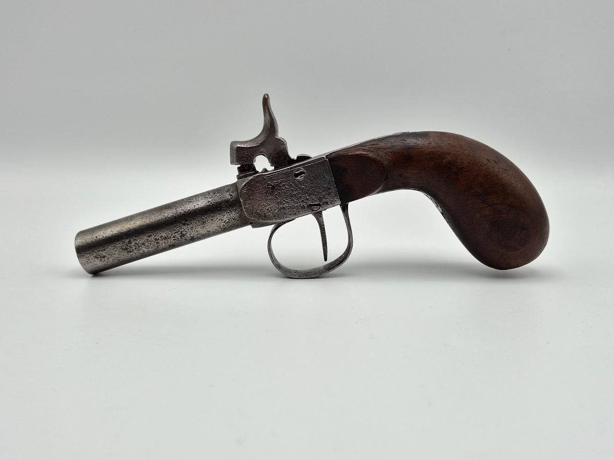 19e-eeuws Frans Percussie-Zakpistool – Saint-Étienne – Ca. 1845–1855