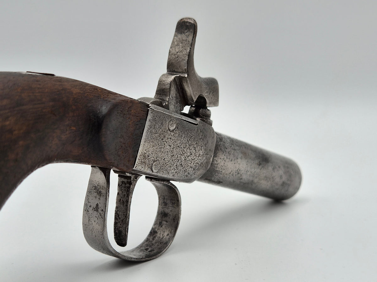 19e-eeuws Frans Percussie-Zakpistool – Saint-Étienne – Ca. 1845–1855