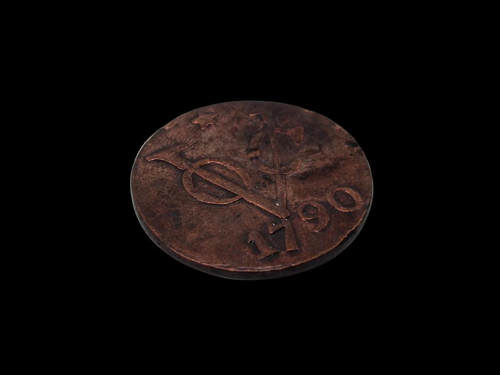 Dubbele duit VOC-munt uit 1790 – Utrecht