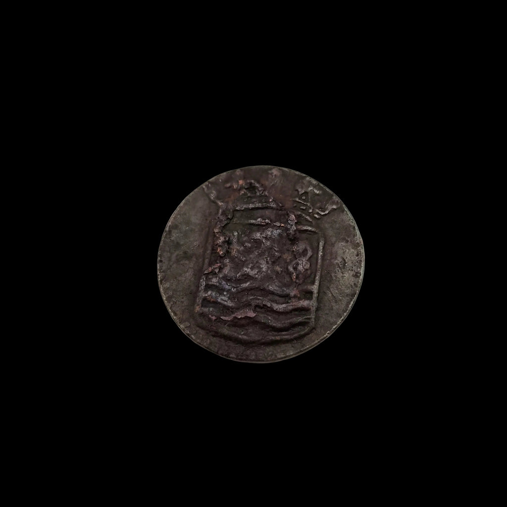 Antieke koperen VOC-duit Zeeland 1750 – Middelburg