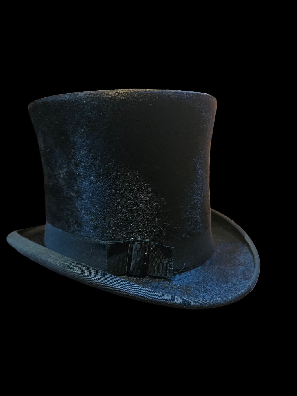 Antieke Zwarte Hoge Hoed