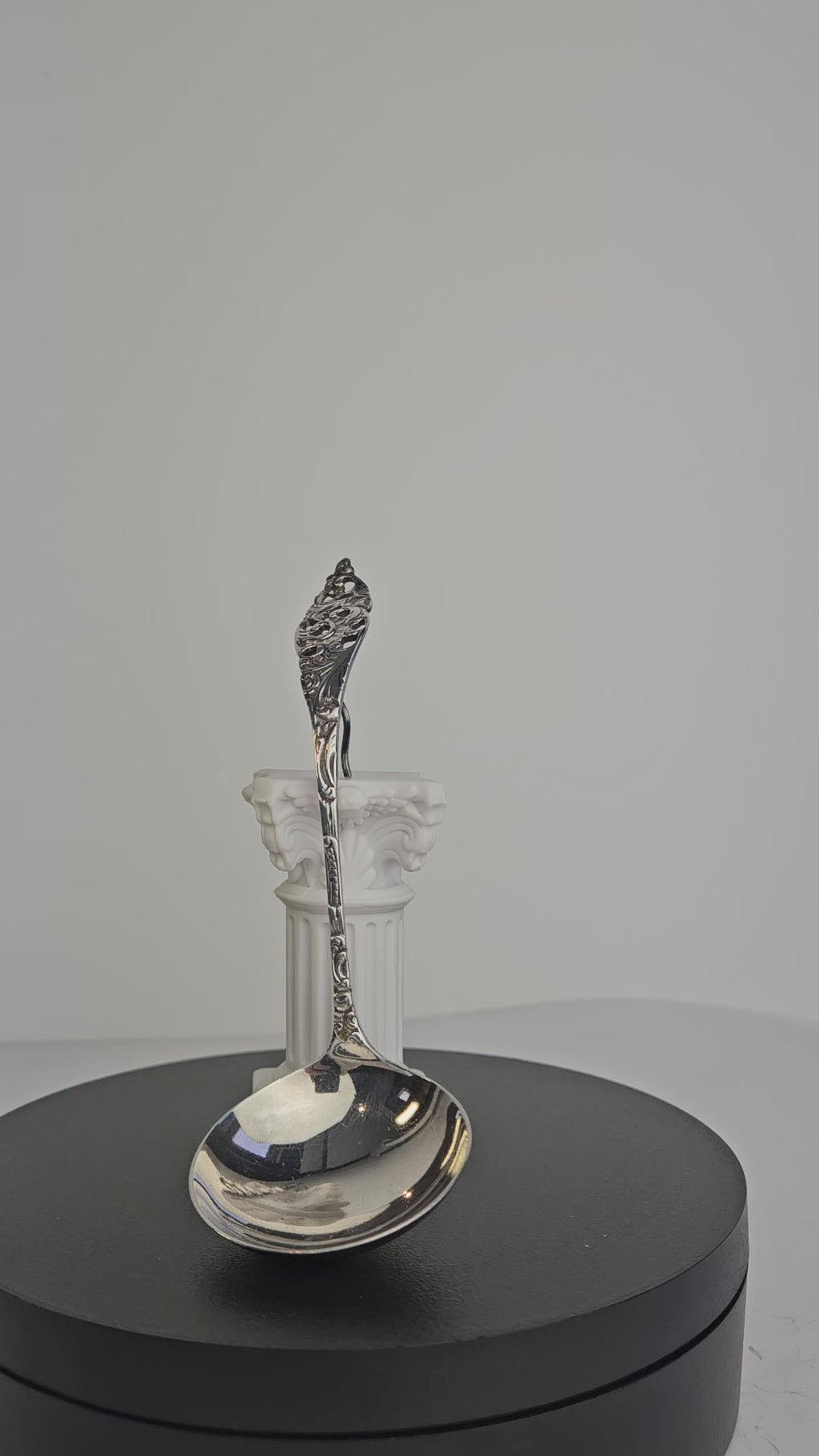 Zilveren roomlepel – Gebr. Huisman, Schoonhoven – 13 cm