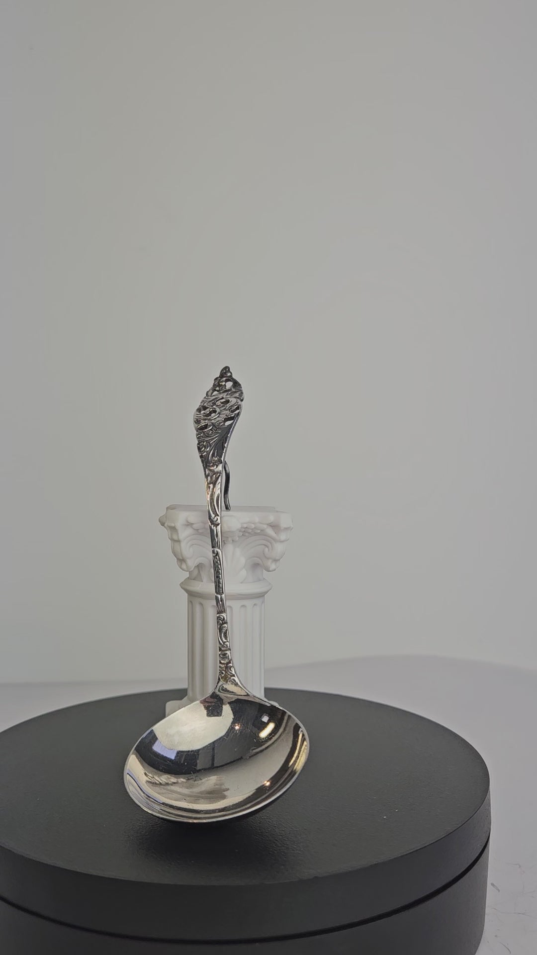 Zilveren roomlepel – Gebr. Huisman, Schoonhoven – 13 cm